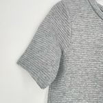 Boden Womens Grey Ottoman‎ Ribbed Short Sleeve Knee Casual Length Dress Size 6 Gray Photo 6