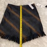 Sanctuary  Skirt size XS so beautiful brand new with tags navy blue and gold Photo 11