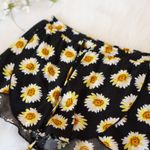PacSun Kirra Sunflower Print Wrap Style Shorts Photo 4