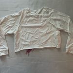 NWT Boutique Cropped Howdy Shirt size S White Photo 2