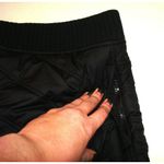 prAna Womens New M NWT  Diva Wrap Skirt Quilted Warm Sherpa Black Insulated Snaps Photo 6