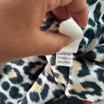 Kate Spade Velour Sleep Shirt Leopard Medium Photo 8