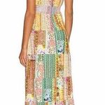Alice + Olivia  Karolina Tie Front Maxi Dress in Vintage Summer Lavender Fields Photo 1
