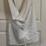 DO+BE White Cowl Neck Top Photo 0