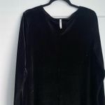 White Stag Black Velvet Maxi bodycon Dress Long Sleeve XL NWT Photo 6