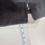 Anthropologie  Tulle Grey Wool‎ Blend Long Pea Coat Size S Peacoat Preppy Classic Photo 11