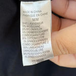 Theory  “Laura” Leather Sleeve cardigan coat medium Photo 5