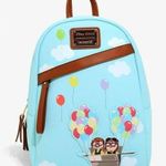 Lounge Fly DISNEY Mini Backpack - Pixar UP HOUSE ADVENTURE w/Carl & Ellie Photo 0