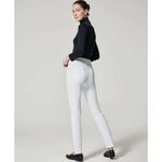 Spanx  Women's Medium White Straight Leg Jeans Pants 20354R MSRP $128 Medium Photo 1