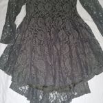 Altar'd State  long sleeve black goth lace dress Photo 1