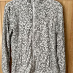 G/FORE Womens Floral Print Hooded Full Zip Golf Jacket Size Medium Gray Photo 0