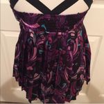 Guess Vintage Plunge Pleated Satin Purple Halter Top XS RARE Photo 34