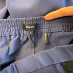 Theory Side-Snap Track Pants in Navy Blue Size Medium Photo 4
