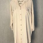 Women’s light tan Swimsuit Cover Size XL Photo 1