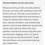 BLACK Amherst funnel neck sweater by
Chelsea Deboer Photo 4