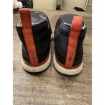 Vionic  Cece Black Leather Slip-On Sneaker Bootie Ankle Boot  Womens Sz 7.5 Wide Photo 5