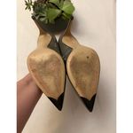 M. Gemi Grey Patent Leather Stiletto Heels Sz. 39 (US 8.5) Gray Photo 6