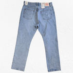 Levi's  501 Circular Stoneware High Rise Straight Fit Sustainable Jeans Size 33 Photo 13