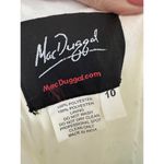 Mac Duggal NWT Embellished High-Low One Shoulder Gown in White Size 10 Photo 5
