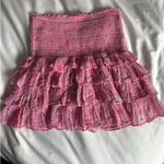 Love Shack Fancy  Mini Ruffle Skirt Photo 2