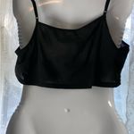 Sincerely Jules Black Spaghetti Strap Crop top XL Designer Photo 2