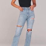 Abercrombie & Fitch Ankle Straight Jeans Photo 0