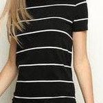 Brandy Melville Striped T-Shirt Dress Photo 0