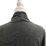 Eileen Fisher  Full-Zip Long Sleeve Stretch Sweater Pockets Gray size Small Photo 3