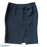 Armani Collezioni  Classic Black Silk Mini Skirt 8 Photo 3