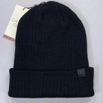 Calia by Carrie NWT Calia Easentials Ribbed Beanie Womens One Size Pure Black Winter Hat Photo 0