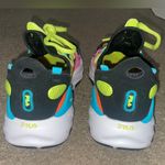 FILA Colorful Neon Lace Up Gym Shoes Photo 7