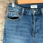 Pistola  High Rise Distressed‎ Raw Hem Straight Jeans Women’s 28 Blue Casual Photo 3