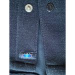 Vintage 90s Todd Oldham Jeans Buttondown Shirt in Black & Silver Size Medium Photo 5