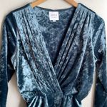 MISA Los Angeles  Ophelie Crushed Velvet Knot Dress Photo 7