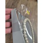 Believe by Brilliance Women's Glass Pearl Headband Silver Photo 1