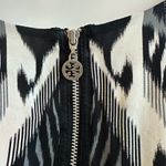 Tory Burch Striking black and white  top size 2  100% silk Photo 2
