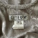 90s vintage boho satin olive green maxi dress Citron Santa Monica Medium Photo 7