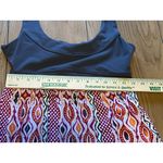 Athleta Floral Geometric Sleeveless Built In Bra Dress Women's Size Small Photo 4