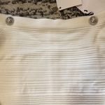 Balmain  Off-the-shoulder button-embellished ribbed-knit mini dress size FR 40 Photo 2