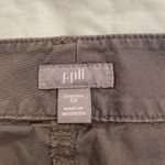 J.Jill Brown Cotton Blend Stretch Mini Skirt Cargo Pockets Women’s Size 12 Photo 6