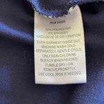 Derek Heart Navy Embroidered Roses Long Sleeves MIDI Women’s Dress SZ L #1242 Photo 9