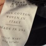 Frank & Eileen Mary Classic Black Denim Long Sleeve Shirt Dress distressed hem L Photo 9