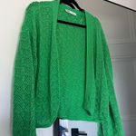 ZARA Green Knit Sweater Photo 0