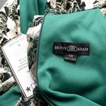 Betsy and Adam . Layla Halter Top Foil Print Gown. Photo 3