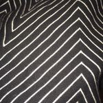 Carmen Marc Valvo Black & White Zig Zag  Skirt Size XS Photo 4