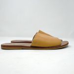 Splendid  Thea‎ Leather Slide Sandals Tan Size 8 Photo 3
