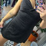 Privacy Please  V-Neck Little Black Mini Dress Size Medium Photo 4