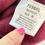 Woolrich  Vintage 90s Cotton Short Sleeve Henley Sweater Pink Womens Size Medium Photo 7