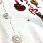 Tiara International Embroidered Ugly Christmas Sweater Photo 2