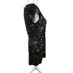 Sassia Black Layered Lace Ruffle Cocktail Dress‎ Size 3 Juniors Photo 3